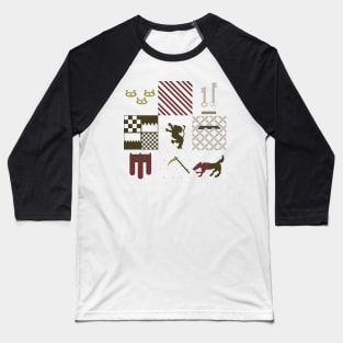 Camelot Heraldry Baseball T-Shirt